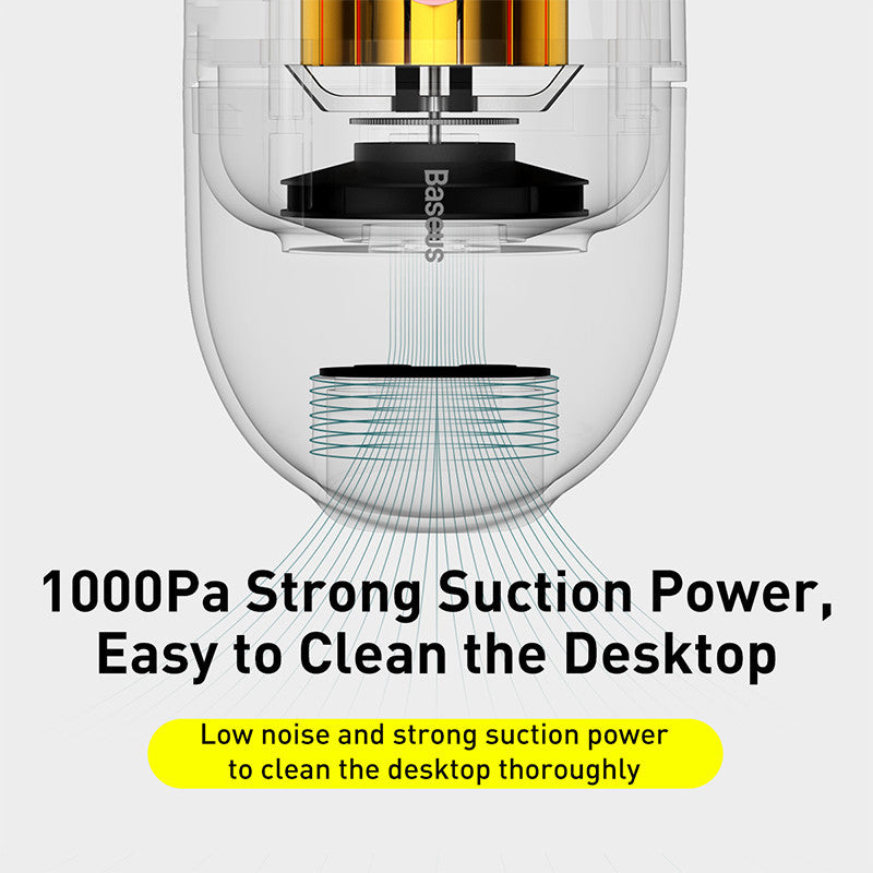 Desktop capsule vacuum cleaner