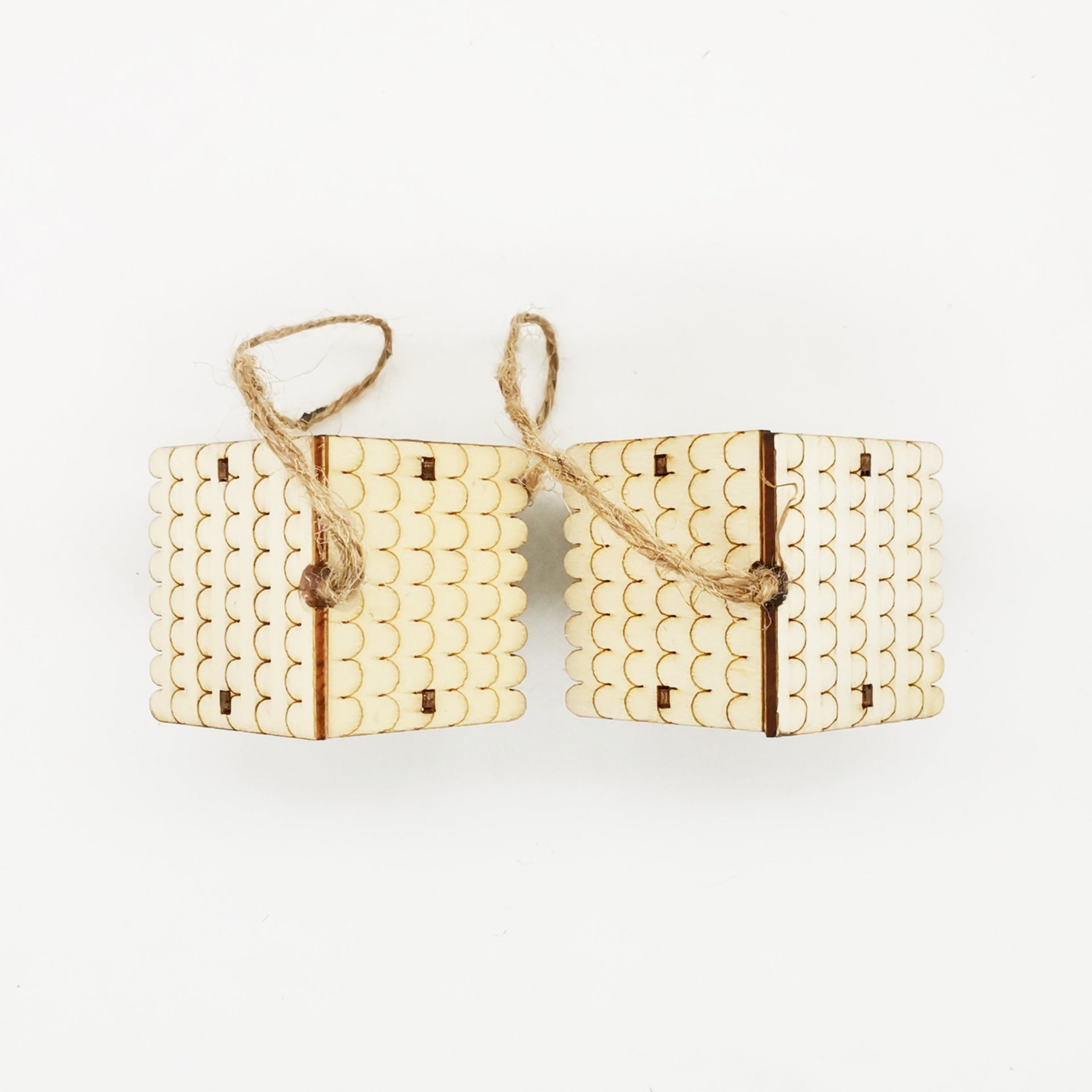 Wooden Christmas House Decoration