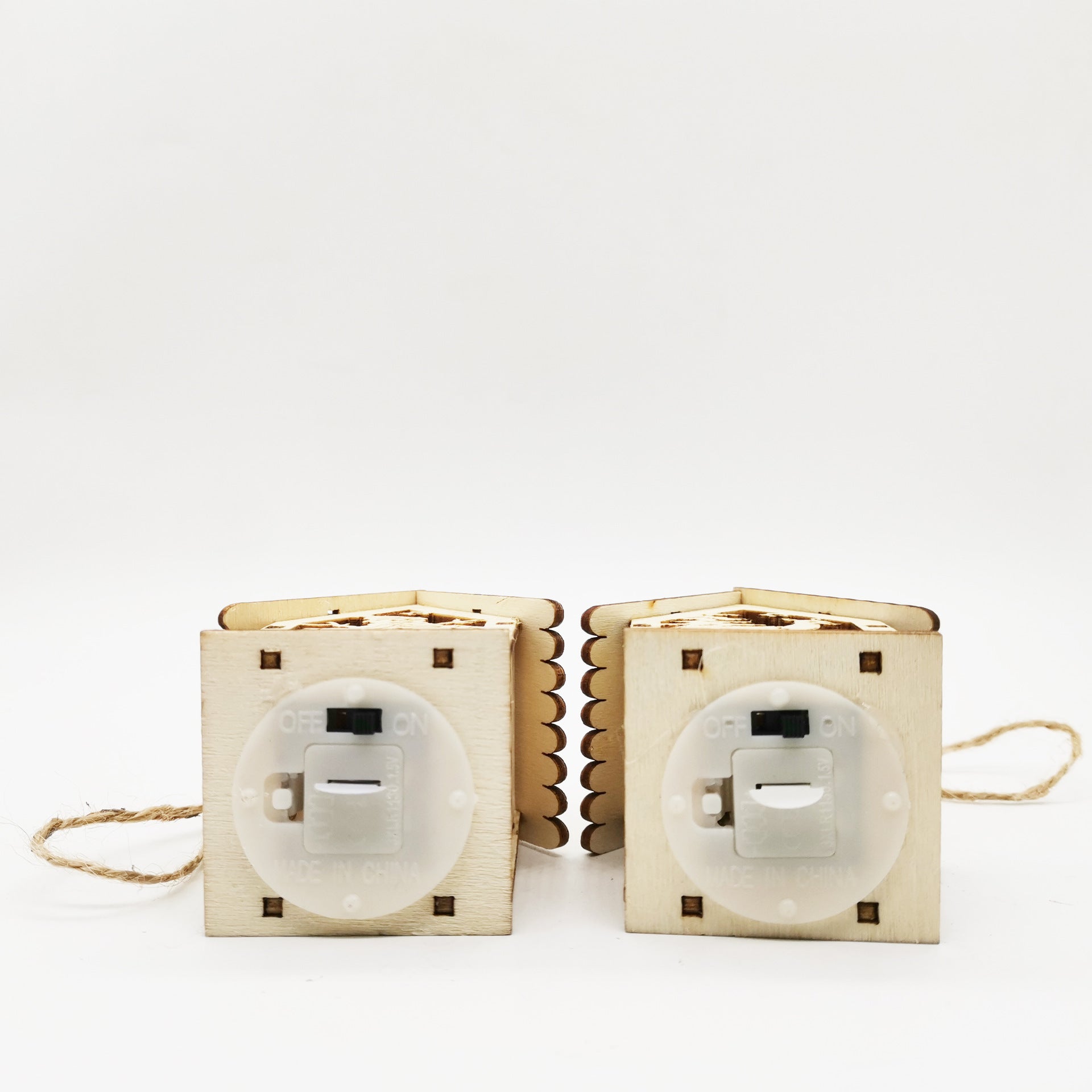 Wooden Christmas House Decoration