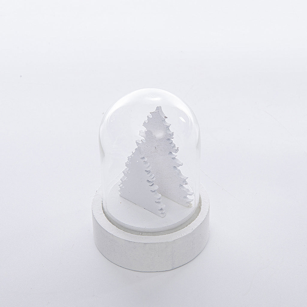 Luminous Wooden Christmas House Ornament